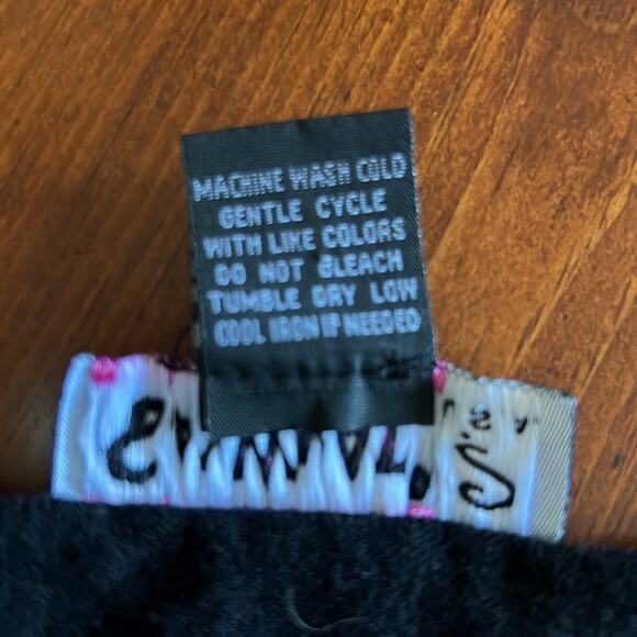 Say What? Size S Black Cropped Cardigan Sweater Size Small - Picture 6 of 8